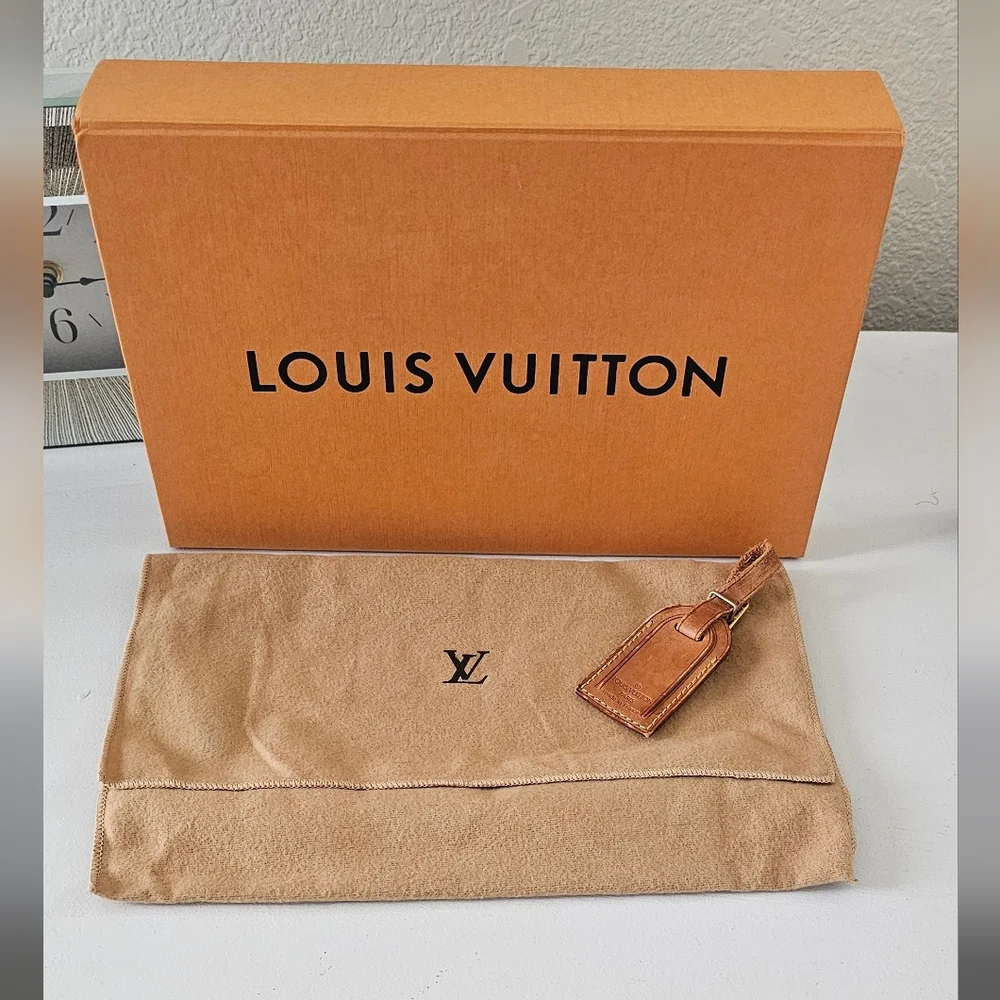 Louis Vuitton Box, Dustbag, Luggage Tag Bundle